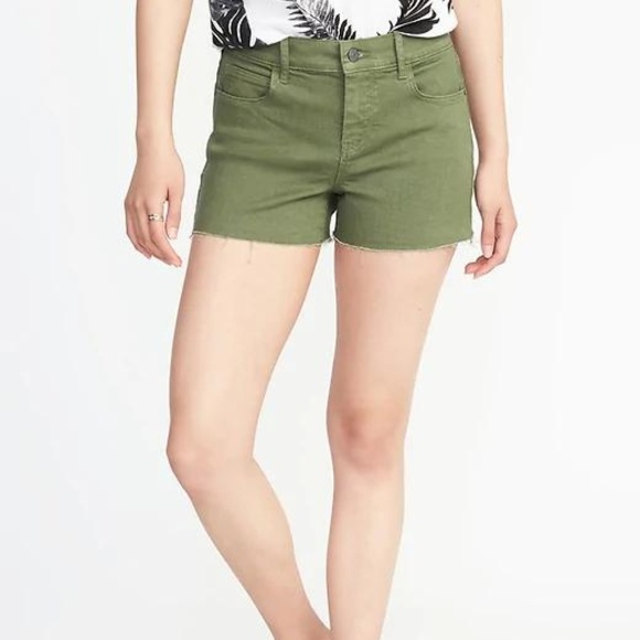 Boyfriend Pop-Color Denim Cutoffs for Women (3") - Picture 1 of 2